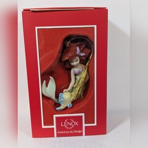 Lenox Ariel's Best Friend Ornament with Gold Accents Disney